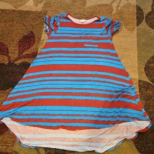 LuLaRoe Multicolor Striped Garment